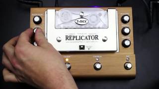 T REX Effects Replicator tape echo demo by LanceSeymour - Gear Talk