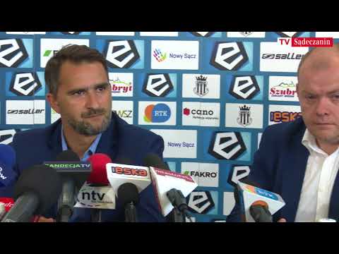 Tomasz Kafarski  -  nowy trener Sandecji