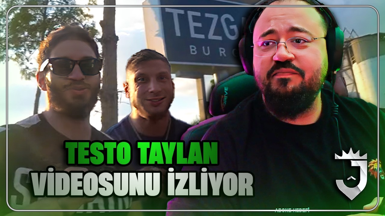 Jahrein Testo Taylan Jahrein Ziyareti Videosunu İzliyor!