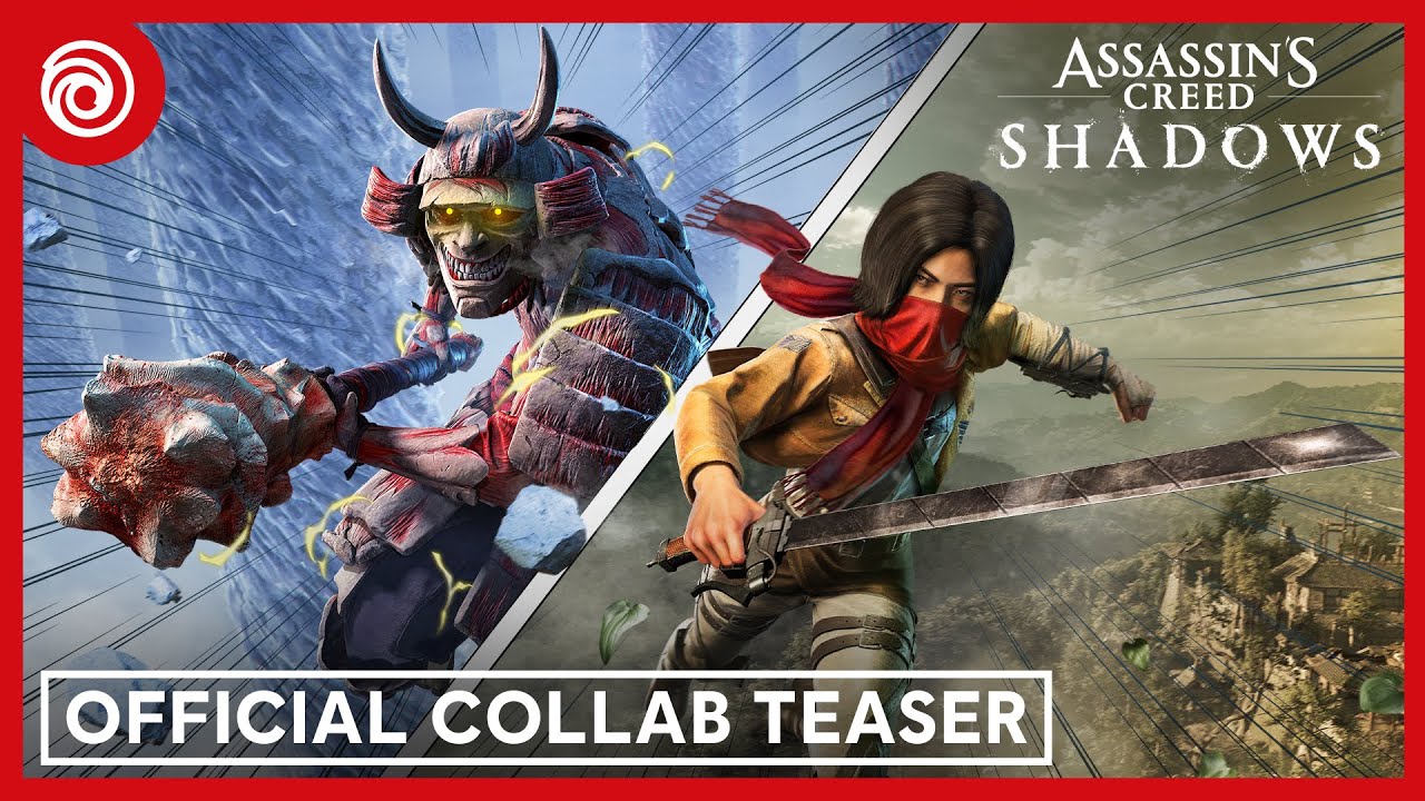 Assassin’s Creed Shadows x Attack on Titan | Official Collab Teaser - YouTube