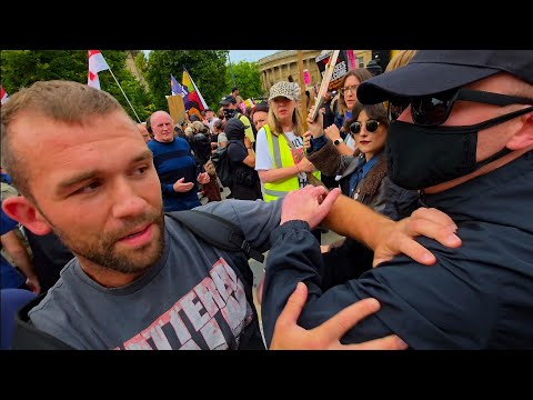 Liverpool UKIP: Deep LeftoCommie Rage at English People, Many Arrests, Much Handcuff