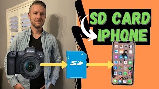 SD Card TRANSFER Photos & Videos to iPhone! [step by step guide]