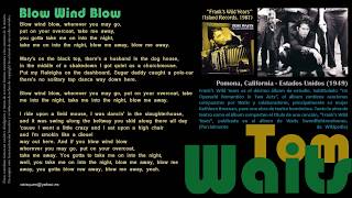 Blow Wind Blow - Tom Waits
