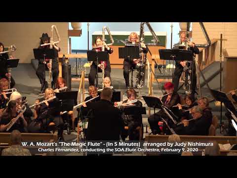 W. A. Mozart's The Magic Flute (in 5 minutes) arranged by Judy Nishimura
