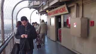 preview picture of video 'Top of The Eiffel Tower, Paris'