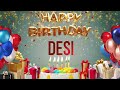 Desi Happy Birthday Desi