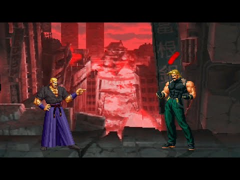 Rugal Bernstein 98 Vs Geese Howard 98 - MUGEN Battle