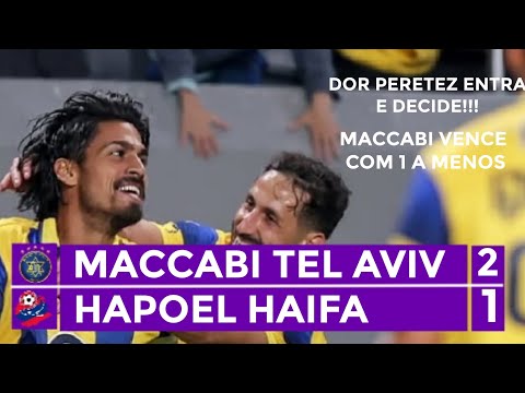 MACCABI TEL AVIV 2 X 1 HAPOEL HAIFA (MELHORES MOMENTOS) LIGAT HA'AL - RODADA 12 (03/12/2025)