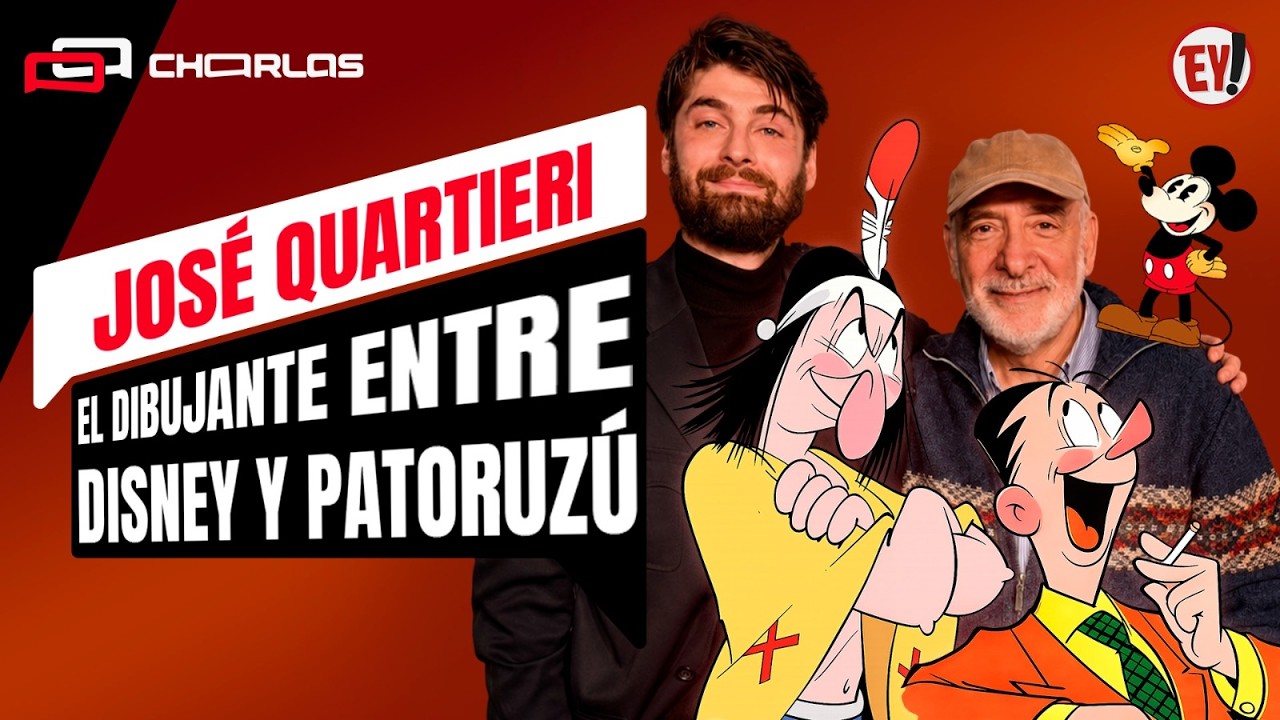 🔴 CHARLAS con El Presto | José Quartieri entre el mundo de DISNEY y el mundo de PATORUZÚ