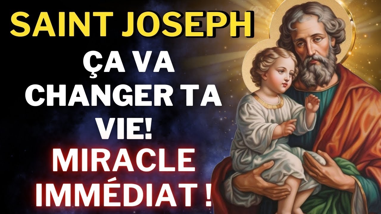 Prière à SAINT JOSEPH pour les Causes Urgentes et Désespérées - Débloquer Toute Situation