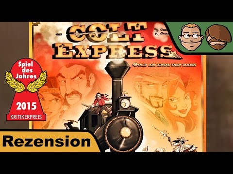 Colt Express (Spiel des Jahres 2015) - Brettspiel - Spiel - Board Game - Review