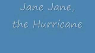 Jane, Jane, The HURRICANE lyrics - The Joker