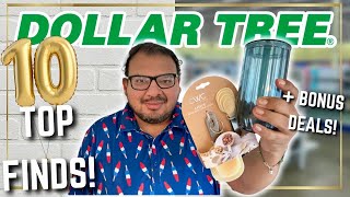 👉 Dollar Tree TOP 10 and BONUS FINDS 🤯 Dollar Tree's Best Deals + Wishlist Items!