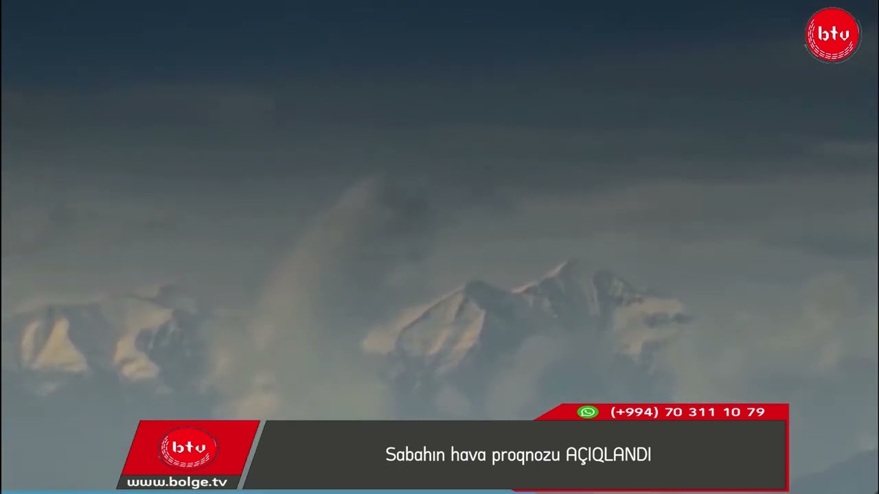 Sabahın hava proqnozu AÇIQLANDI