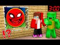 JJ and Mikey HIDE From Scary RED SUN in Minecraft Challenge Maizen LUNAR MOON