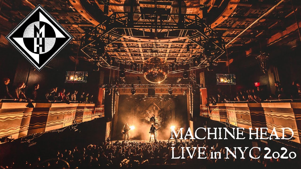MACHINE HEAD - Live in New York City Feb 2020 - YouTube