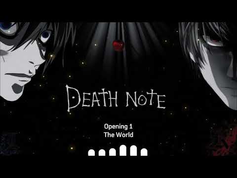 Death Note Opening 1 Full  - The World (1 Hour)