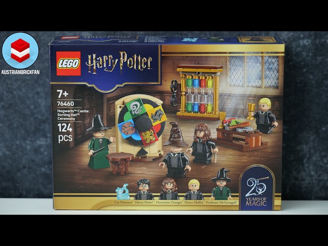 Vídeo relacionado con LEGO Harry Potter Castillo de Hogwarts: Ceremonia del Sombrero Seleccionador - Juguete con Minifiguras de Patronus, Hermione y Draco Malfoy con Varitas - Regalo para Niñas y Niños de 7+ Años - 76460