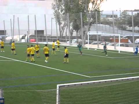 Gol Xavi Puerto al Castelldefels