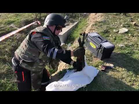 Saray qəsəbəsi ərazisində silah-sursat aşkar edilməsi barədə məlumat