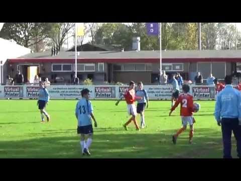 01-11-2014 ; Oranje Wit D1 - JVOZ D2, tweede helft