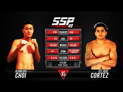 Jeungjoo Choi vs Tony Cortez - SSP 49