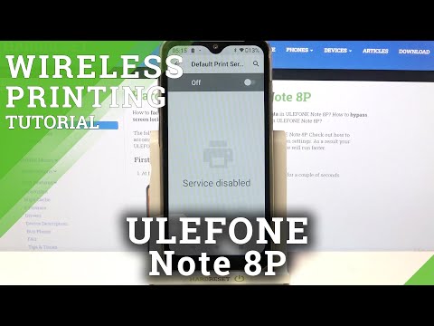 Printer Connection on ULEFONE Note 8P – Manage Wireless Printing