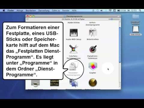 Icon: Mac Festplatte formatieren