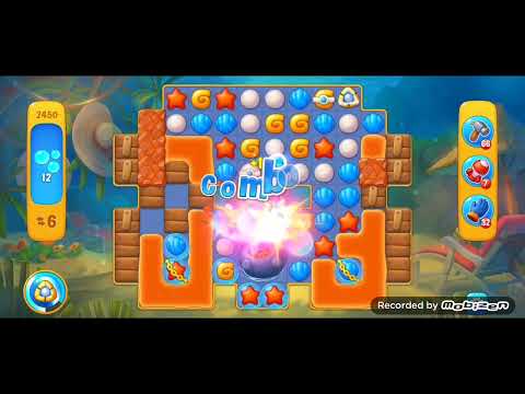 Fishdom Hard level 2450. NOboosters