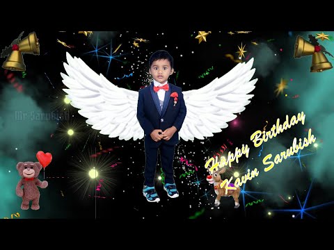 kavin birthday/2nd year birthday wishes