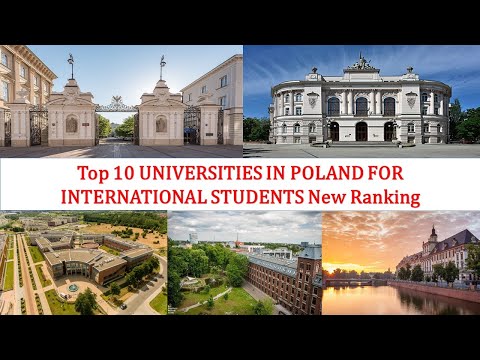 Top 10 UNIVERSITIES IN POLAND FOR INTERNATIONAL STUDENTS New Ranking