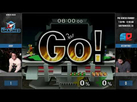 Get Smashed: Pre-Genesis 5 - Winner Ro128: jubby (Falco) vs Destinyfan21 (Marth)
