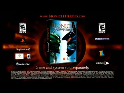 Rare USA TV Bionicle: Heroes Commercial - LEGO, TT Games 2006