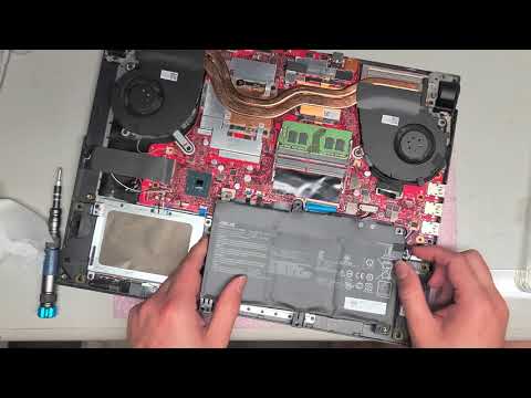 ASUS GL531G GL531GT-RS53 Complete Disassembly RAM SSD Hard Drive Upgrade Liquid Spill Repair