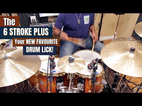 Your New Favourite Drum Lick 🔥 - The '6 Stroke Plus' (Slick and Easy!)