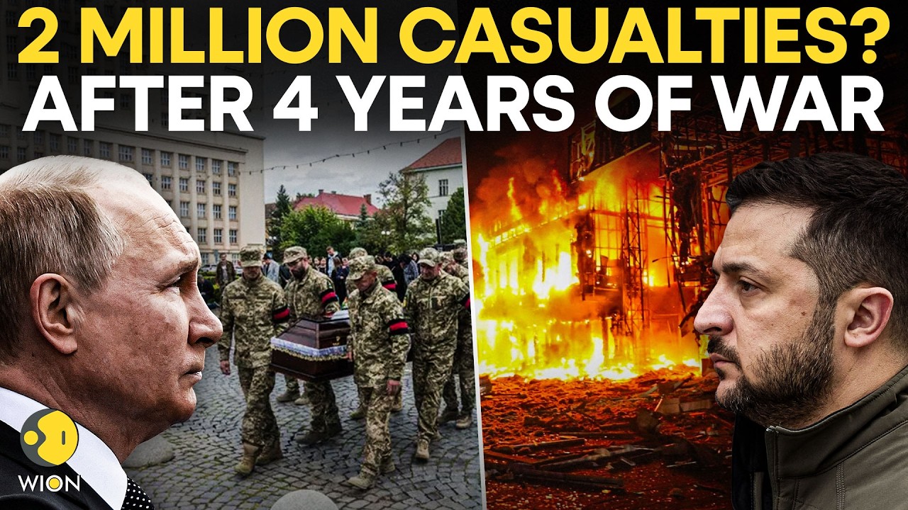 Russia-Ukraine War LIVE: Nearly 2 million soldiers dead, wounded or missing | WION