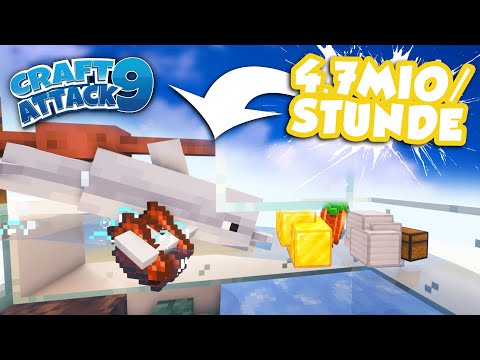 4.7MIO Items/STUNDE mit DELFIN im LAGER! - CraftAttack 9! #31