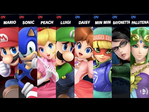 Super Smash Bros. Ultimate - J.A.K.Q. Dengekitai vs The Powerpuff Girls (REDO)