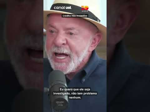 Lula diz que confia em Lulinha: ‘Quero que ele seja investigado, se é inocente, vá a luta’
