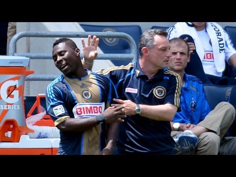 Freddy Adu's best outing with Philadelphia Union cut short