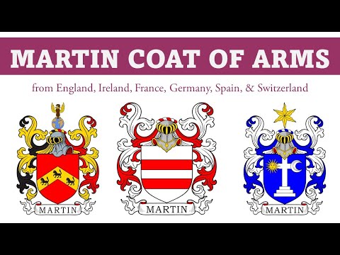 Martin Coat of Arms & Family Crest - Symbols, Bearers, History