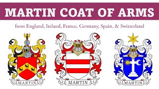 Martin Coat of Arms & Family Crest - Symbols, Bearers, History