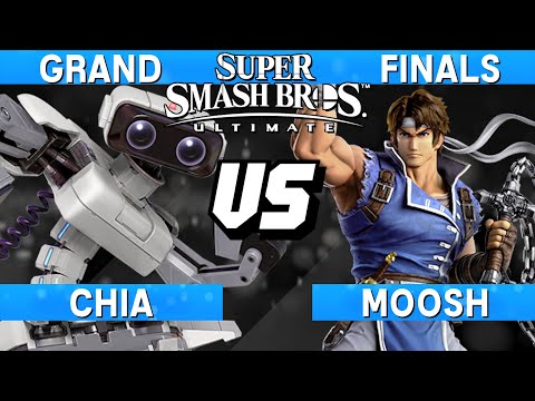 Smash Ultimate Tournament Grand Finals - Chia (ROB) vs Moosh (Richter) - S@LT 204