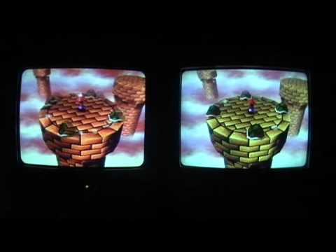 N64 PAL vs NTSC Speed Comparison - Mario Party