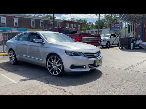 22s on a impala Dub Wheels