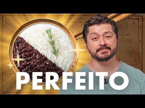 A melhor combinação é o arroz e feijão
