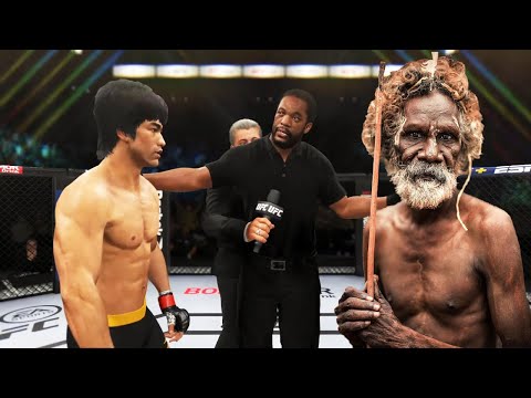 UFC 4 I Bruce Lee vs. Australian Papuan (EA Sports UFC 4)