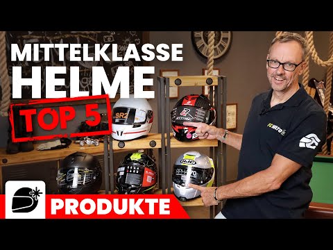 Top 5 Motorradhelme in der Mittelklasse