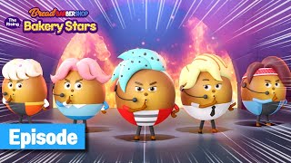 Bread Barbershop: Bakery stars | The Mocha Bun Boys | english /animation/dessert