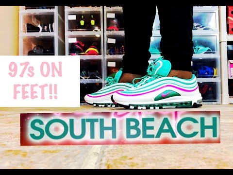 south beach nike air max 97 miami vice review + on feet south beach nike air max 97 miami vice review + on feet